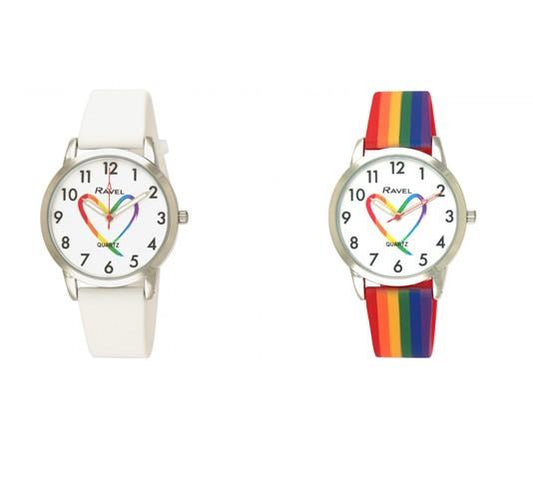 Ravel Children's Sports Pride Matters Silicone Watch R1812M Available Multiple colour