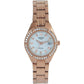 Sekonda Ladies White Date Dial With Rosegold Metal Bracelet Watch 2053