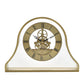 Wm.Widdop Napoleon Mantel Clock Gold Skeleton Movement W2854 Available Multiple Colour
