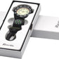 Ravel Mens Fashion Nylon Clip-On Carabiner with Compass and Luminous Dial Analogue Watch Available Multiple Colour