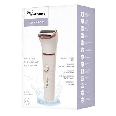 Paul Anthony 'Silk Pro 2' Lithium Rechargeable Lady Shaver