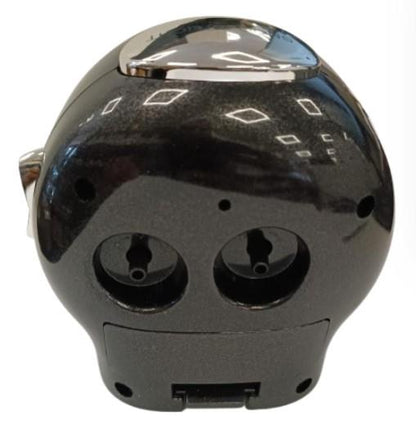 Acctim Eden Non Ticking Sweep Crescendo Alarm Clock in Black - 16523