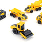Maisto Mini Working Machines VOLVO CONSTUCTION 5 PACK – Incredibly Detailed Die-Cast Replica Collectible Model