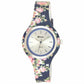 Ravel Girls Adult Floral Garden print Wristwatch R1806