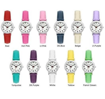 Pelex Ladies Leather Quartz Watch PLX-034 Available Multiple Colour