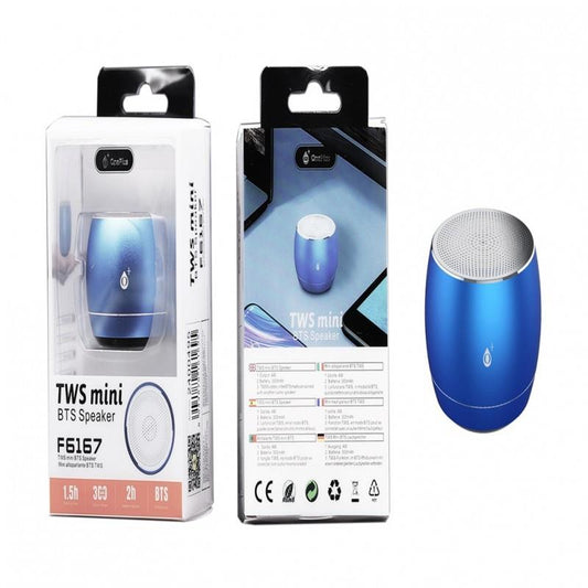 Mini TWS Bluetooth Speaker Karta, 4W, 300mAh, Blue
