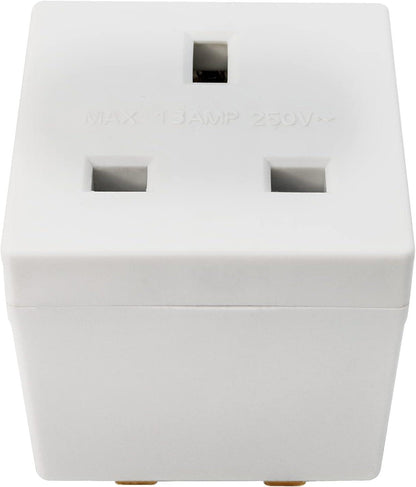 2 Way Electrical Plugs Box of 10