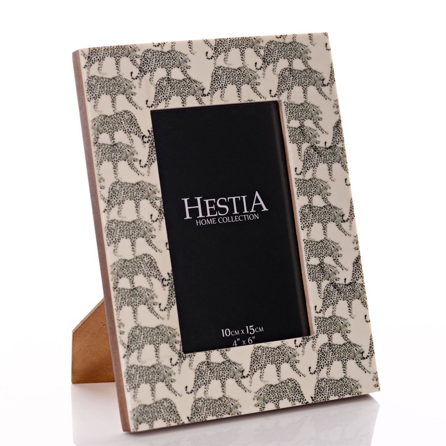 Hestia Resin Jaguar Photo Frame 4" x 6"