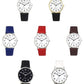 Ravel Mens Basic Dial Leather Strap Wristwatch R0129G Available Multiple Colour