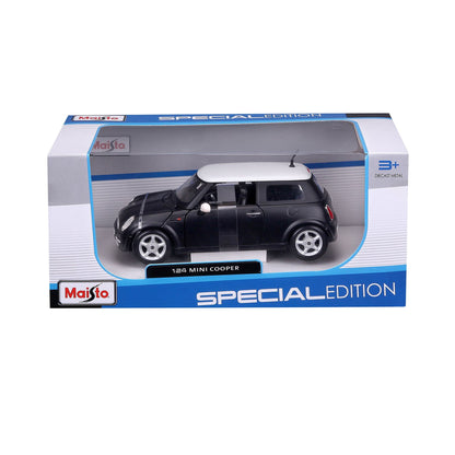 1:24 Mini Cooper Black  - Diecast Model car Collectables