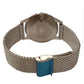 Limit Mens Fashion Dated Silver Dial Silver Plated Mesh Bracelet Watch 5765
