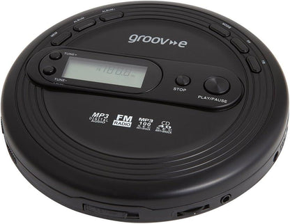 Groove Discman with Radio - Black