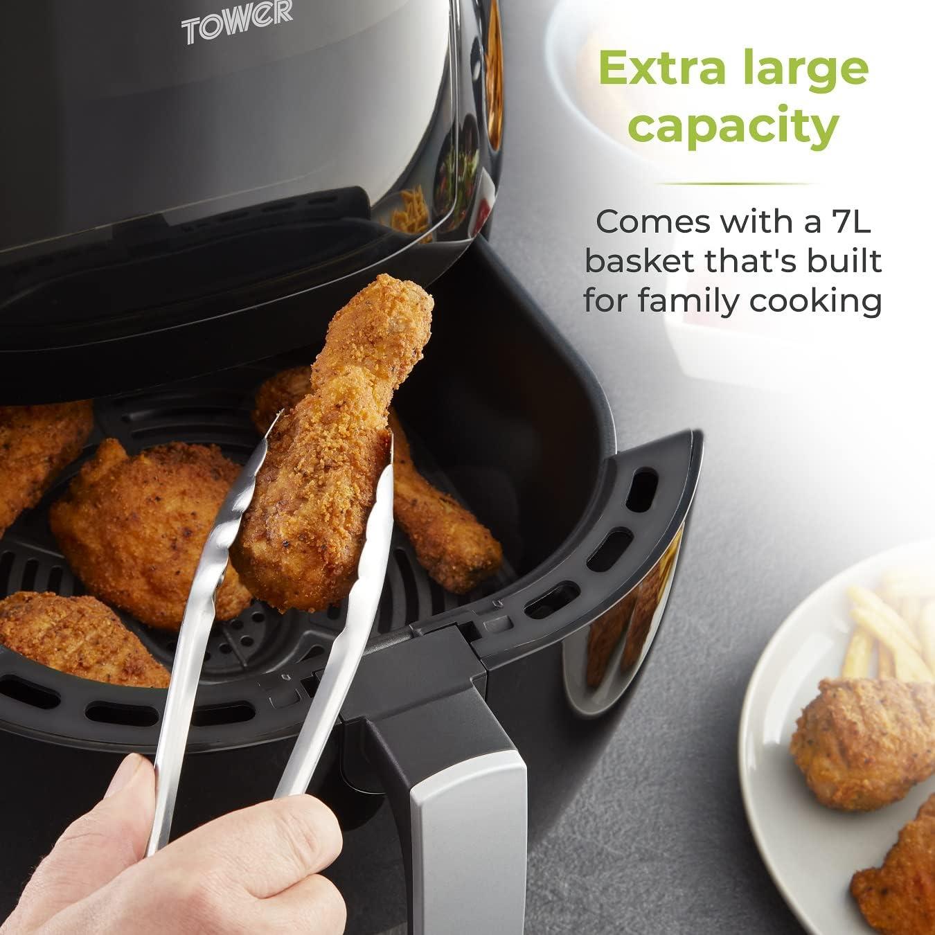 Tower Vortx Vizion Digital Air Fryer 7L with Rapid Air Circulation