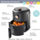 Quest 2.3L Compact Air Fryer