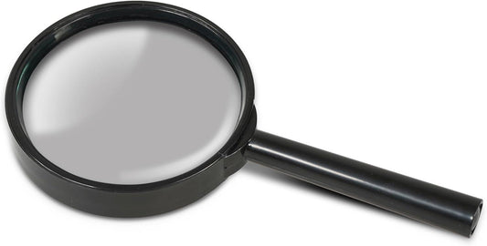 Eagle Handheld Portable Magnifying Glass With Clear Precision Optics, 5X Magnificatio