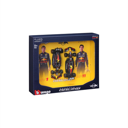 F1 RED BULL RACING RB20 2024 TWO PACK VERSTAPPEN AND PEREZ 1:43