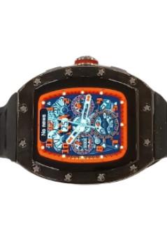 Lenyes LW-331 Mars Miller Digital Smart watch Orange Rubber strap