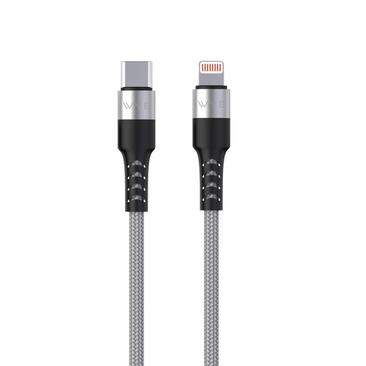 WyeFlow Type C to 8 Pin Fast Braided Charging Cable 2m
