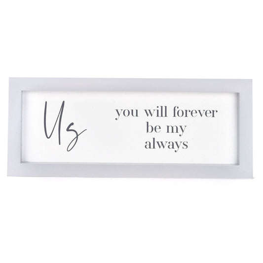 Moments Wall Plaque - Us 40cm