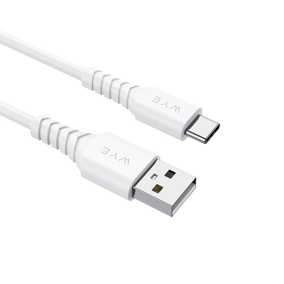 WYE USB-A to USB-C 60W Fast Charging & Data Cable 1m