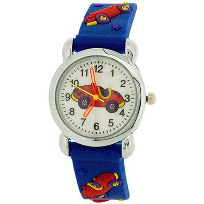 Relda Children's Boys / Girls Analogue 3D Silicone Strap Watch REL4 Available Multiple Colour