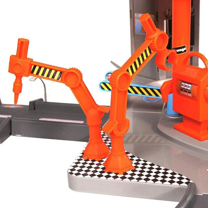 1:43 Street FIRE MEGA Dealer Showroom Garage, Assorted Colours