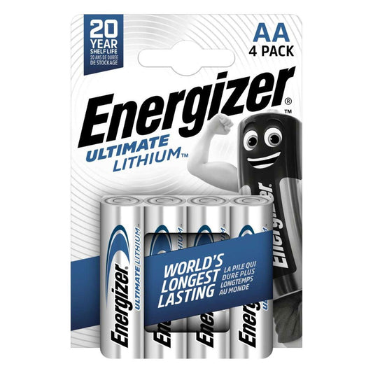 Energizer AA Ultimate Lithium - Pack of 4