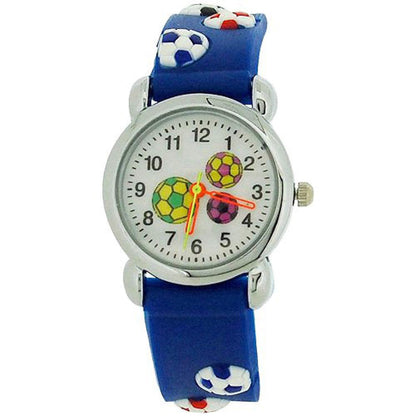 Relda Children's Boys / Girls Analogue 3D Silicone Strap Watch REL4 Available Multiple Colour