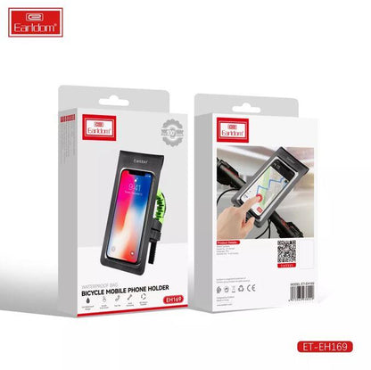 Earldom Bike Handlebar Phone Holder Pouch Bag Waterproof