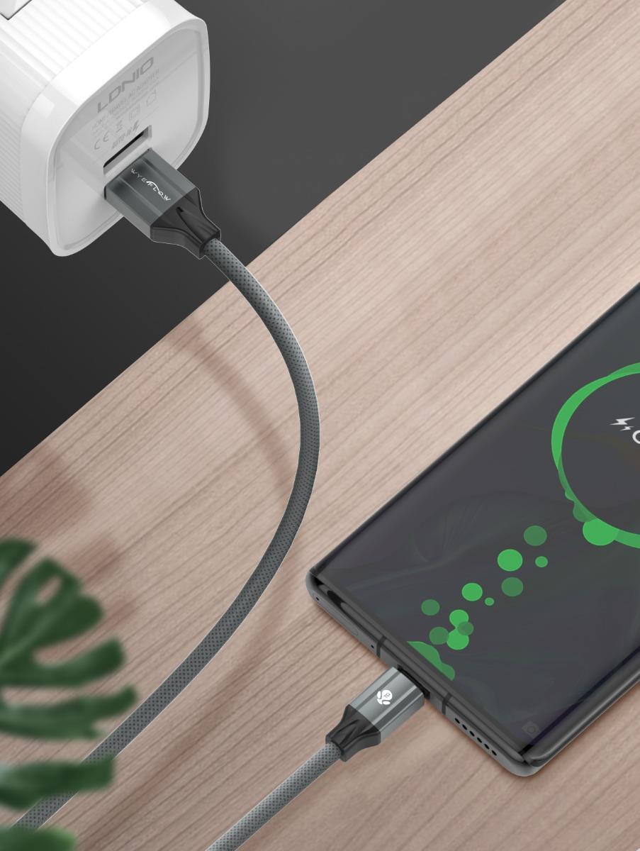 WYEFLOW 30W USB-C Fast Data & Charging Cable 1m