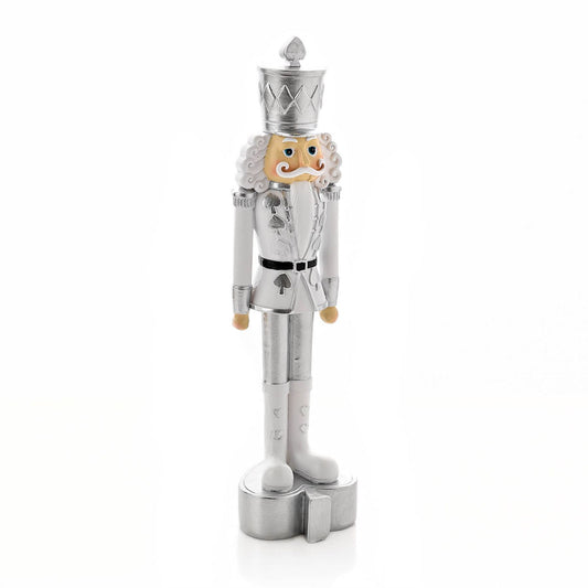 Nutcracker Figurine Silver 24 cm