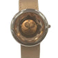 Henley Ladies Fashion Case Brown Dial And Golden Leather Strap Watch H06021.2 - CLEARANCE NEEDS RE-BATTERY