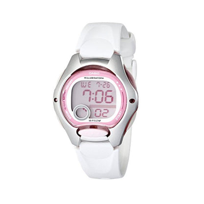 Casio Ladies Girls Sports Day / Date  Chronograph Digital Rubber Strap Watch LW-200 Available Multiple Colour