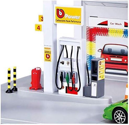BBurago Street 1:43 Fire Service Station + 1 Vehicle Car