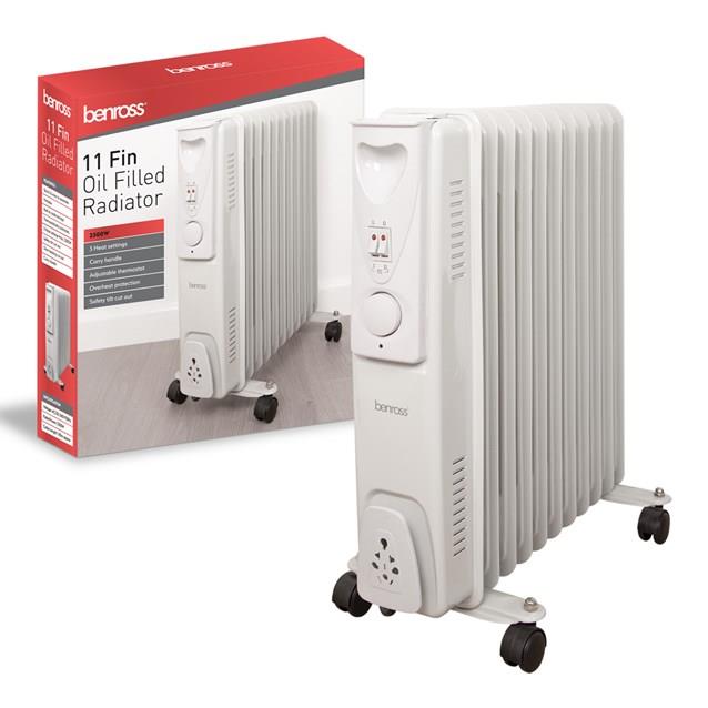 Benross 11Fin 2500w Oil Filled