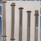 Gents And Ladies Metal Chrome Expander Watch Straps 5 Pk Available in Silver Tone 141GL