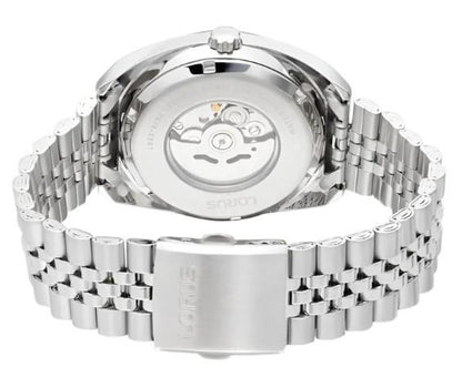 Lorus Mens Automatic Day Date Grey Dial Stainless Steel Bracelet Watch RL447BX9