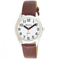 Ravel Mens Basic Classic Bold Easy Read Leather Strap Watch R0125G Available Multiple Colour