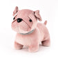 Hestia Blush Dog with Diamante Collar Door Stop