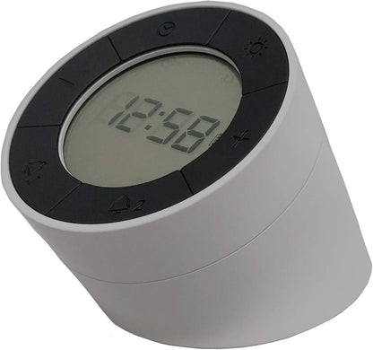 Acctim Jowie Dual Digital Alarm Clock/Nightlight Superbrite with Light Touch Sensor Available Multi Colour