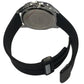 Heryi Rubber Gents Fashion Quartz Date Black Square Multi Dial Black Rubber Magnetic Strap Watch