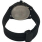 Heryi Rubber Gents Fashion Quartz Date Black Multi Dial Black Rubber Magnetic Strap Watch