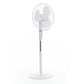 Daewoo Round Base 16" Pedestal Fan White