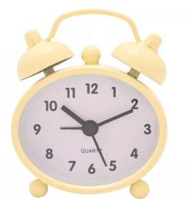 Widdop Hometime Mini Travel Alarm Clock H 70, W 55, D 20mm Available Multiple Colour