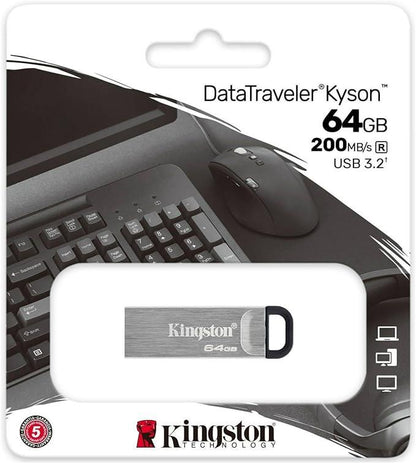 Kingston DataTraveler Exodia Flash Drive USB 3.2 Gen 1- 64GB