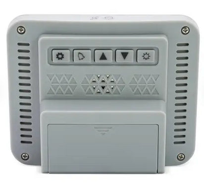 Acctim Otto Superbrite Digital Bedside Alarm Clock Grey