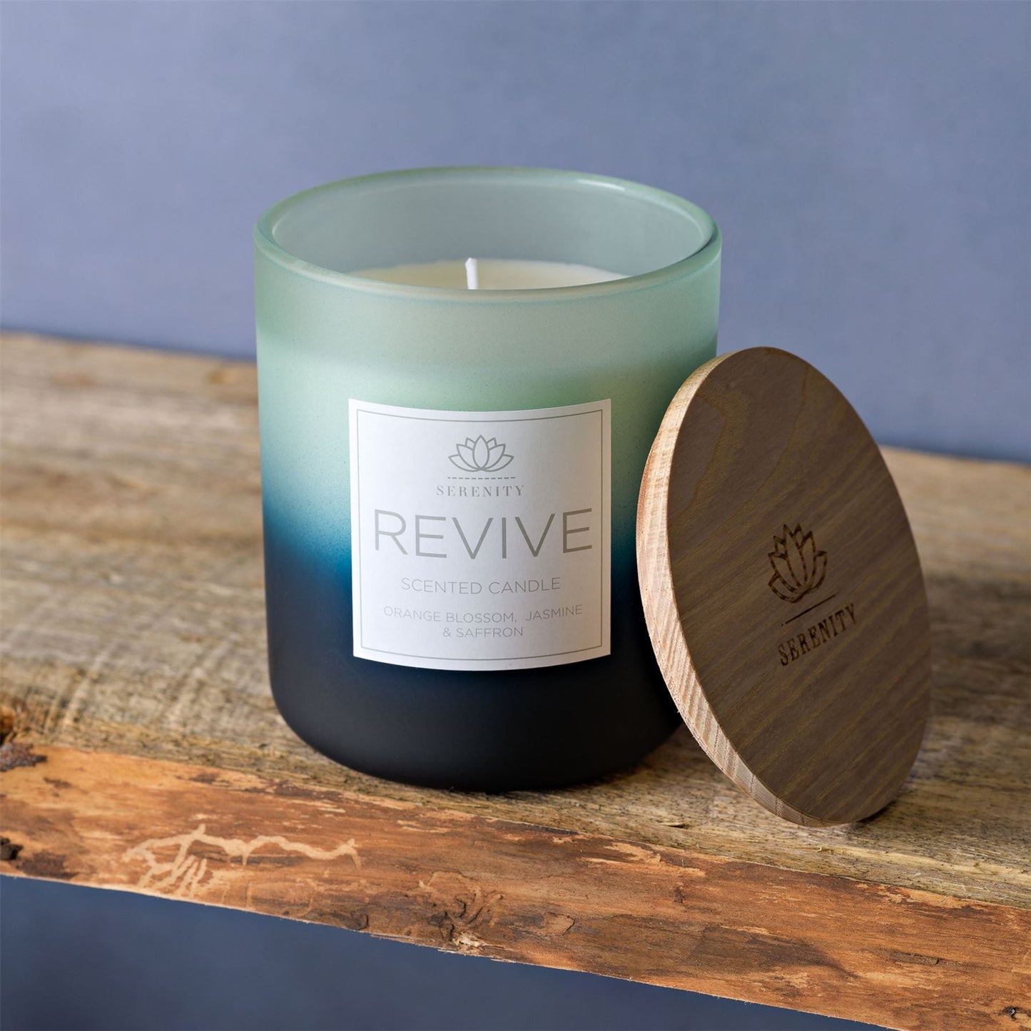 Serenity Revive Candle 270g Orange Blossom,Jasmine & Saffron