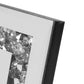 Hestia Mirror Glass with Crystal Egde Photo Frame 4" x 6"