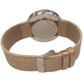 Henley Ladies Fashion Case Brown Dial And Golden Leather Strap Watch H06021.2 - CLEARANCE NEEDS RE-BATTERY