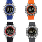 Henley Mens Digital Black Dial Rubber Strap Watch HDG037 Available Multiple Colour